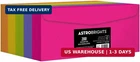 Astrobrights 10 Envelopes, 4.125" X 9.5", 24 LB/89 Gsm, "happy" 5-COLOR New. Price: $30.63.