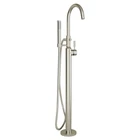American Standard 2764.951.295 Floor Mounted Roman Tub Filler With Metal Lever Open. Price: $362.38.