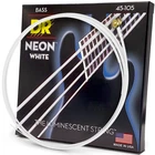 Dr Hi-def Neon-white Silver Nickel Plated Bass Guitar Strings, 45-105, New. Price: $42.86.