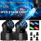 2PCS 7LED 105W Moving Head Stage Light Rgbw Dmx Beam Disco Dj Party Club New. Price: $97.49.