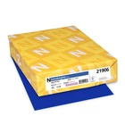 Multi-use Color Printer Paper, Blast-off Blue, 500 Sheets, Letter Size New. Price: $30.84.