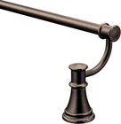 Moen YB6424ORB Belfield 24-INCH Bathroom Towel Bar, Oil Rubbed Bronze Open. Price: $39.95.