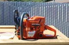 Husqvarna 372 Xp Chainsaw With 28" Bar (965968308) - Damaged Fuel Tank Open. Price: $800.00.