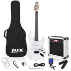 Lyxpro Beginner 39 Electric Guitar & Accessories, White New. Price: $169.99.