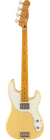 Fender Squier Classic Vibe Telecaster Bass, Maple Fingerboard, Vintage White New. Price: $579.99.