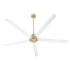 Quorum International 80805 Revel 80" Blade Indoor / Outdoor - Aged Brass New. Price: $509.60.
