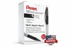 Pentel Mini Rsvp Ballpoint Pens Medium Red Ink 12 Pack BK91MNB-B New. Price: $14.99.