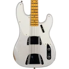 Fender Custom Shop 55 Relic Precision Bass Guitar - White Blonde Used. Price: $3698.12.