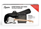 Fender Squier Sonic Strat Pack, Maple Fingerboard, Black, Gig Bag New. Price: $369.99.