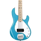 Sterling By Music Man Stingray RAY5 Maple Fingerboard 5-STRING Bass Chopper Blue New. Price: $459.99.