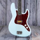 Used Fender Gold Foil Jazz Bass, Sonic Blue. Price: $805.49.