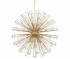 Eurofase Lighting 43865 Dendelio 35 54"W Sputnik Chandelier - Gold New. Price: $2990.00.
