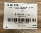 Signature Hardware 329503 (RS-207-ORB) Cross Handles Oil-rubbed Bronze Open. Price: $24.99.