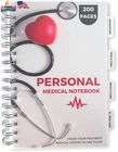 Portage Notebooks Medical Records Organizer - Chronic Illness Essentials Blood New. Price: $29.62.