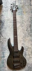 Esp Ltd B-205SM 5- String Spalted Maple See Thru Black Satin Electric Bass Used. Price: $530.00.