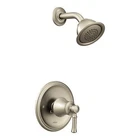 Moen Dartmoor T2182BN Single Handle Shower Trim Kit Brushed Nickel (valve Not Open. Price: $100.99.