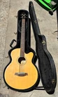 4 String Ibanez AEB5E-NT 3U-01 Acoustic-electric Bass Guitar With Case Used. Price: $200.00.