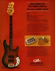 Vtg G&l L-2000-E Model Magazine Print Ad Sunburst Bass Guitar 1980S Pinup Page Used. Price: $7.99.