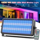 Uking 450LED Wall Wash Bar Lights Dmx Dj Rgbw Stage Effect Lighting W/remote New. Price: $59.99.