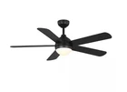 Hampton Bay Morland 52 In. Smart Indoor/covered Outdoor Matte Black Ceiling Fan Open. Price: $100.99.