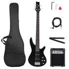 Ktaxon Electric Bass Guitar 5 String With 20 Full, Classic Black New. Price: $190.99.