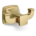 Kohler Riff J-hook Double Robe/towel In Vibrant Brushed Moderne Brass *read Open. Price: $34.99.