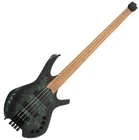 Cort Space 4 Star Dust Green Headless Bass Guitar Poplar Burl Bartolini MK-1 New. Price: $779.99.