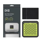 Eko Activated Charcoal Odor Filter 2-PACK Strong Starter Kit, Black New. Price: $18.99.