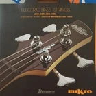 Ibanez Mikro Coated Nickel Bass Strings 4-STRING .045-.105 Roundwound New. Price: $29.99.