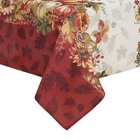 Home Fashions Swaying Leaves Bordered Fall Seasonal And Holiday Tablecloth 60" X New. Price: $13.18.