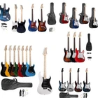 Glarry Maple Electric Guitar School Band Rosewood For Beginner With Bag New. Price: $65.98.