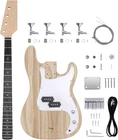 Diy Electric Bass Kit Beginner 4 String Pb Style With Paulownia Body Ha New. Price: $215.99.