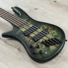 Spector Dimension Multi-scale 5-STRING Left-handed Bass, Haunted Moss Matte New. Price: $2299.99.
