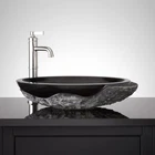 Signature Hardware 484617 Tarryton 22" Specialty Granite Vessel Bathroom Sink, New. Price: $167.00.