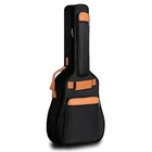 Electric Bass Guitar Bag 10MM Thickened Soft Padded Waterproof Black Orange New. Price: $24.99.