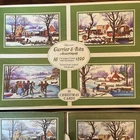 Vintage Currier & Ives Boxed Christmas Cards 12 Count Made Usa Crafting Item Used. Price: $12.99.