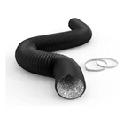 Flexible 4-INCH 8-FEET Aluminum Ducting Dryer Vent Hose Hvac Exhaust Ipower New. Price: $8.40.