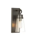 Z-lite 2300-1SS-BP Wentworth 12" Tall Wall Sconce Plated Bronze Open. Price: $51.75.