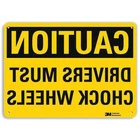 Lyle U4-1220-NA 14X10 Caution Sign, H, W, Aluminum, Horizontal New. Price: $8.49.