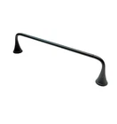 Delta Kayra 73318-BL Towel Bar Matte Black Open Box. Price: $65.00.