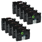 10-PK/PACK TZE231 TZ231 Black/white Label Tape For Brother P-touch PT-D210 12MM New. Price: $14.90.