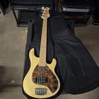 Olp Stingray Electric Bass Guitar 5 String Natural Right-handed W/ Gig Bag Used. Price: $400.00.
