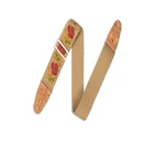 Levy's Levys Leathers 2 Hemp Vegan Guitar Strap Printed Rosa Motif Pink And New. Price: $58.17.