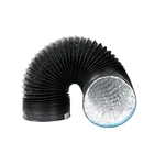 4 In. 25 Ft. Fire-rated Flexible Aluminum Duct Hvac Ventilation-high Temp Resi Open. Price: $7.37.
