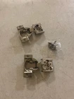 Amerock BP9235SLFF Nickel 1/2" Overlay Self-close Cabinet Hinge, Pair Used. Price: $10.68.