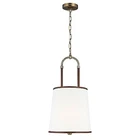 Visual Comfort Studio Katie 1-LIGHT Time Worn Brass Mini Pendant Open. Price: $318.99.