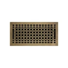 Signature Hardware HV-1016-614-AB Honeycomb Brass Floor Register Antique New. Price: $28.00.