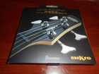 New Ibanez Mikro Electric Bass Strings, 45-105, #IEBS4CMK. Price: $24.99.