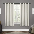 Exclusive Home Sateen Twill Woven Room Darkening Blackout Grommet Top Curtain Pa Open. Price: $17.99.