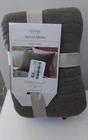 Threshold Standard Jersey Quilt Sham Dark Olive Green 20X26 New. Price: $17.00.